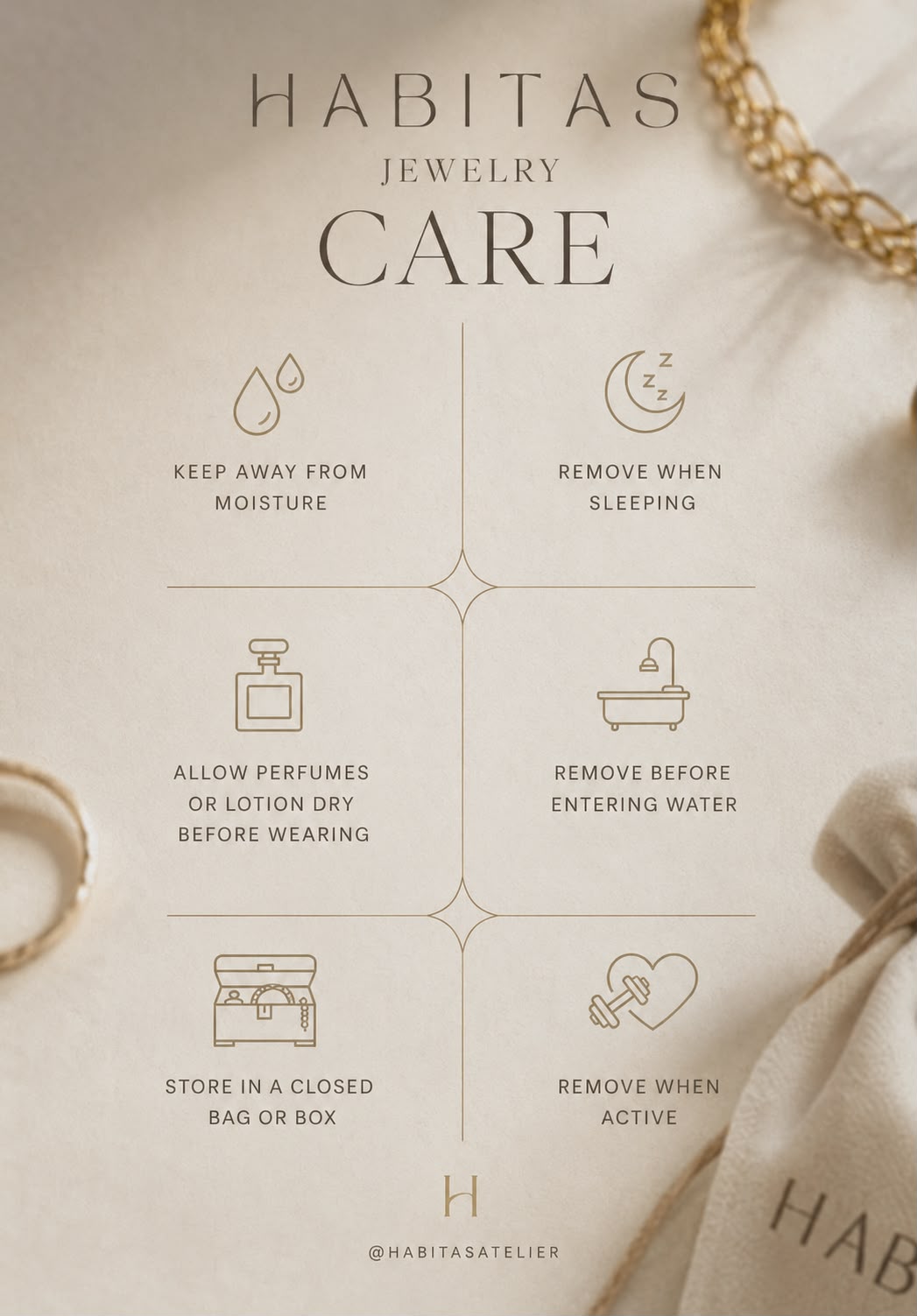 Jewelry care guide